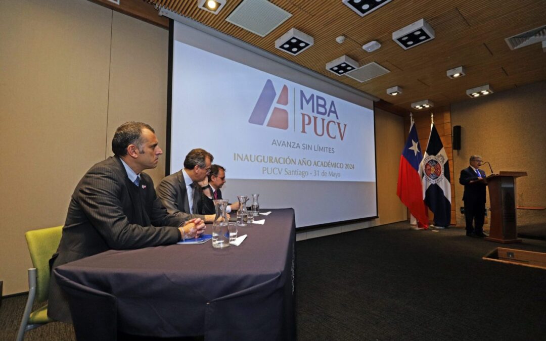 Inauguración Año Académico MBA PUCV Santiago Mayo 2024