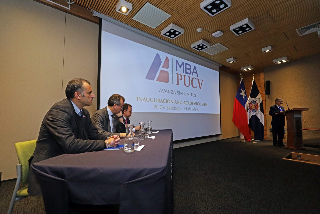 Inauguración Año Académico MBA PUCV Santiago Mayo 2024