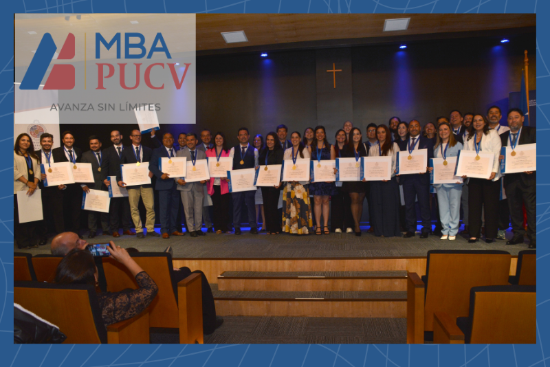 MBA PUCV celebra la graduación de las generaciones Santiago Agosto 2023 y Punta Arenas 2023