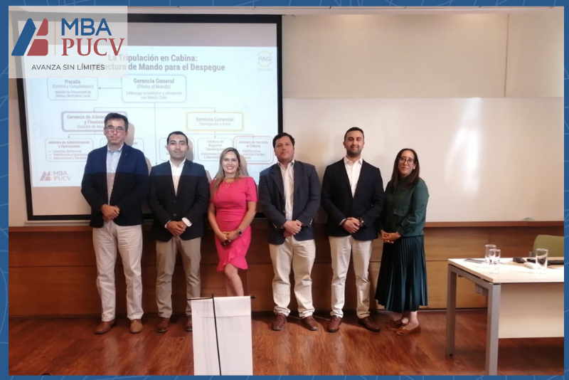 MBA PUCV Santiago culmina proceso formativo con actividad de graduación de la cohorte agosto 2024